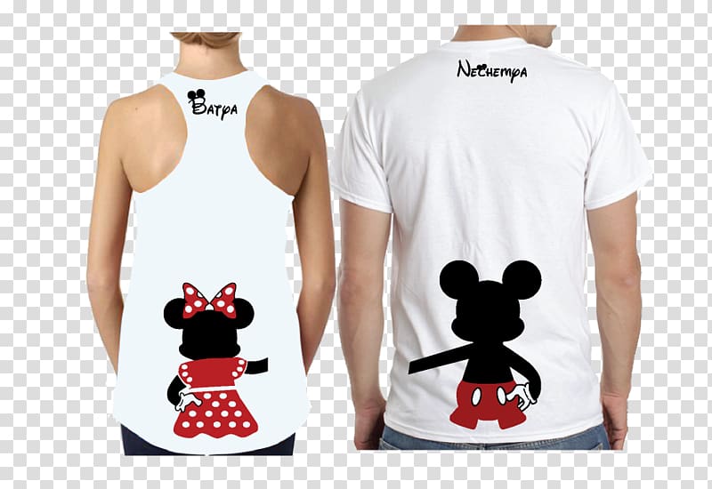 T-shirt Minnie Mouse Mickey Mouse Hoodie The Walt Disney Company, T-shirt transparent background PNG clipart