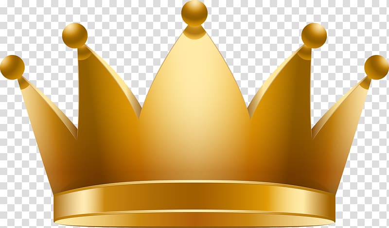 Brass crown illustration, Gold Illustration, Golden Crown transparent  background PNG clipart