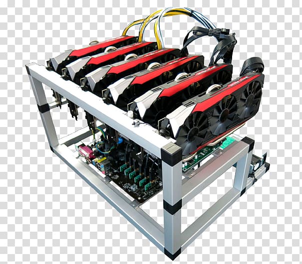 Mining Rig Ethereum Cryptocurrency Zcash Computer Cases & Housings, bitcoin transparent background PNG clipart