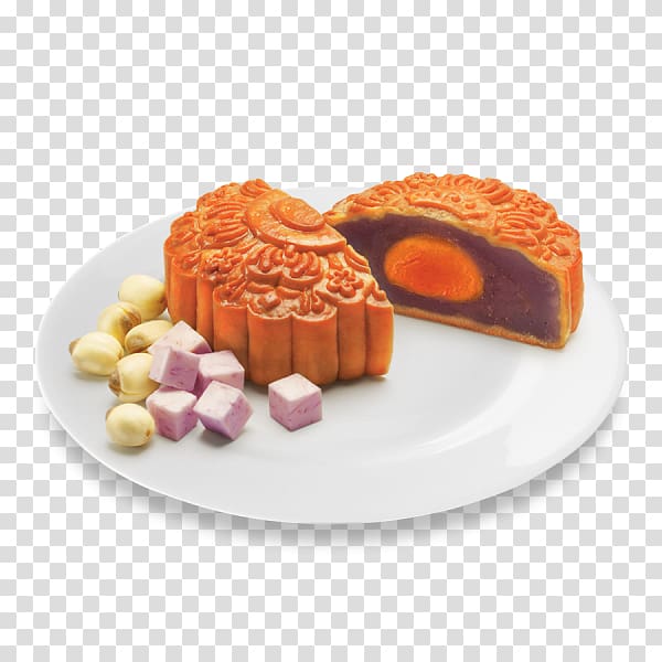 Mooncake Mochi Bánh Taro cake Malaysian cuisine, background trung thu transparent background PNG clipart