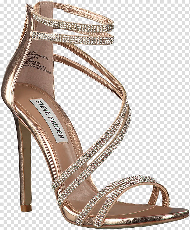 Sandal Steve Madden High-heeled shoe Footwear, sandal transparent background PNG clipart