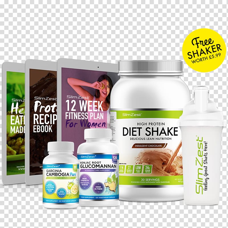 Dietary supplement Glucomannan Dietary fiber Weight loss, Shake Express transparent background PNG clipart