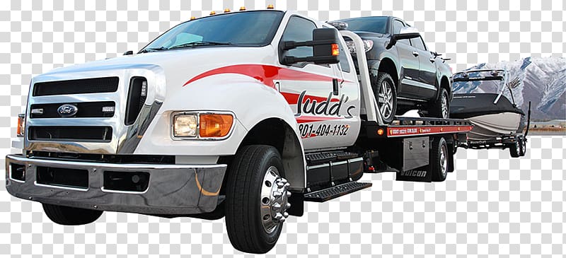 Tire Car Tow truck Judd's Towing & Recovery, Towing truck transparent background PNG clipart