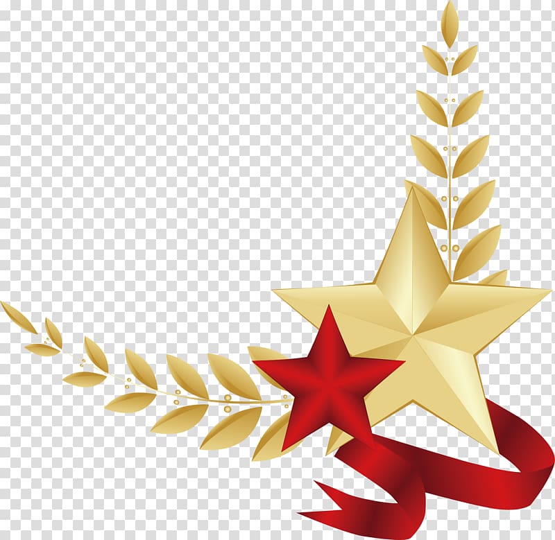 Defender of the Fatherland Day , Five-pointed star transparent background PNG clipart