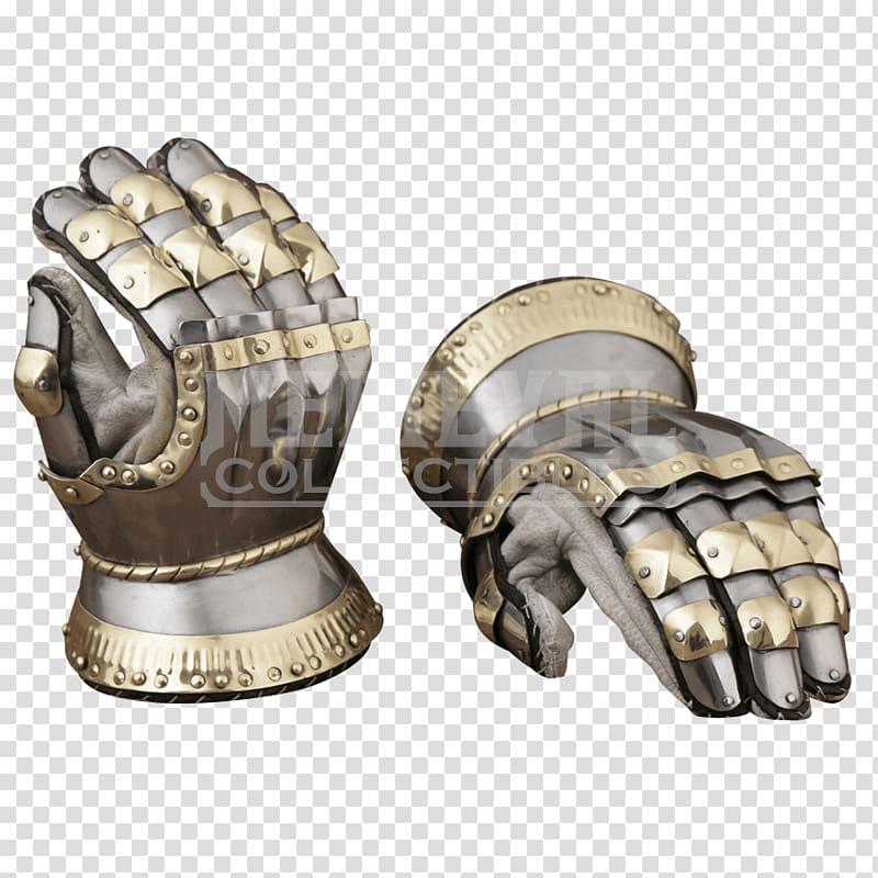 Gauntlet Body armor Plate armour Middle Ages, armour transparent background PNG clipart