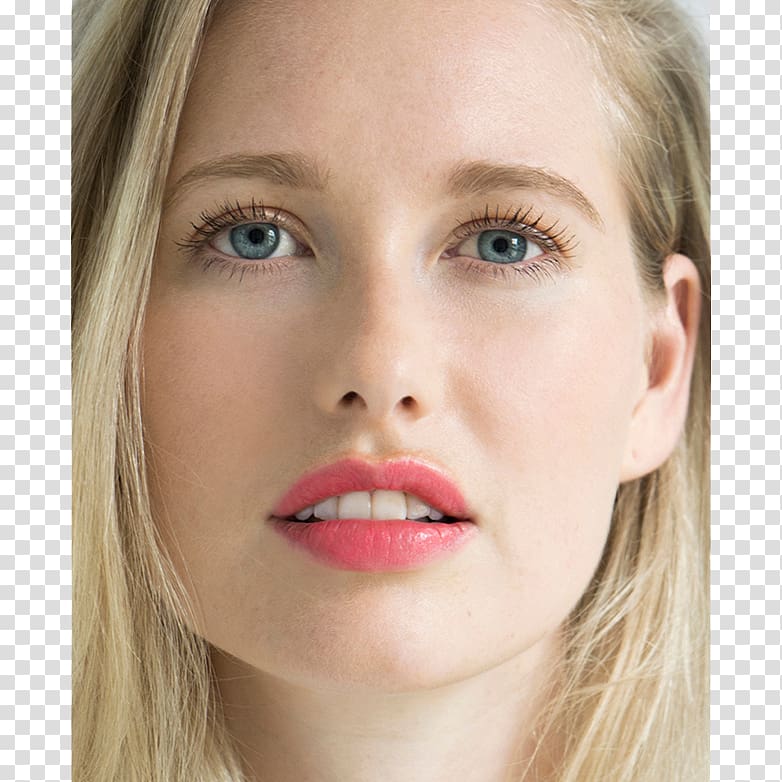 Eyebrow Eyelash Face Hair coloring Oil, mascara model transparent background PNG clipart