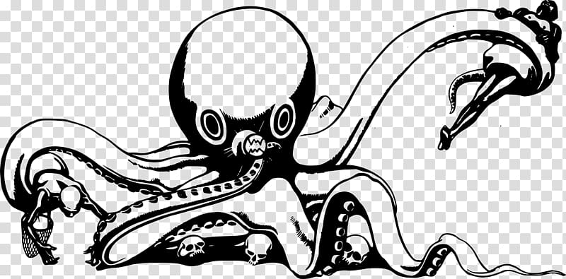 Octopus Sea monster , octapus transparent background PNG clipart