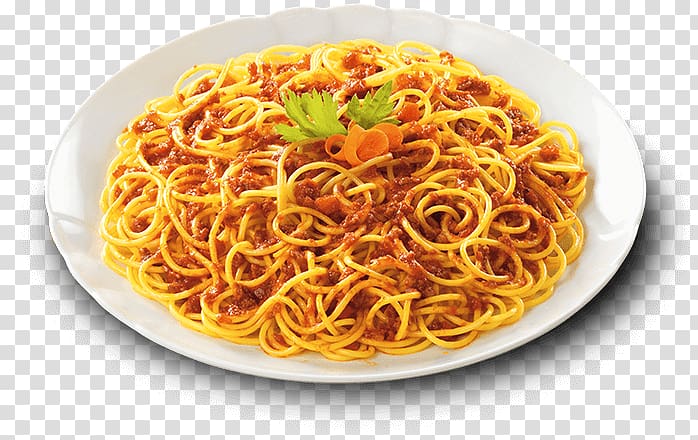 Spaghetti alla puttanesca Spaghetti aglio e olio Carbonara Chow mein Bolognese sauce, pizza transparent background PNG clipart