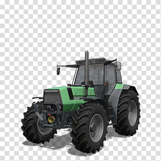 Farming Simulator 17 John Deere Tractor Deutz-Fahr, tractor transparent background PNG clipart