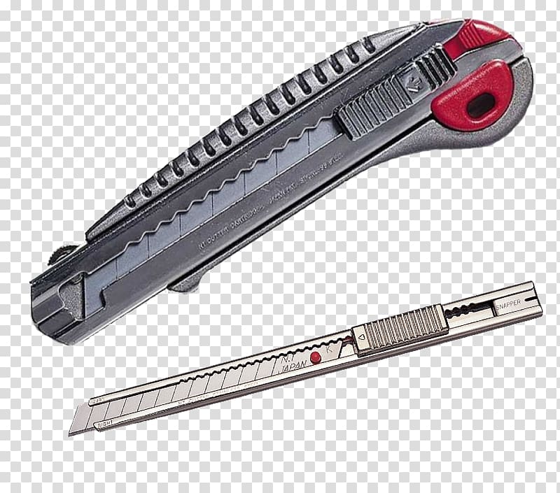 Utility Knives Knife Blade Anthracite Color, knife transparent background PNG clipart