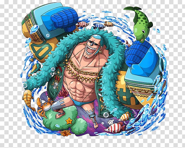 Franky One Piece Treasure Cruise Monkey D. Luffy Tony Tony Chopper, One Piece franky transparent background PNG clipart