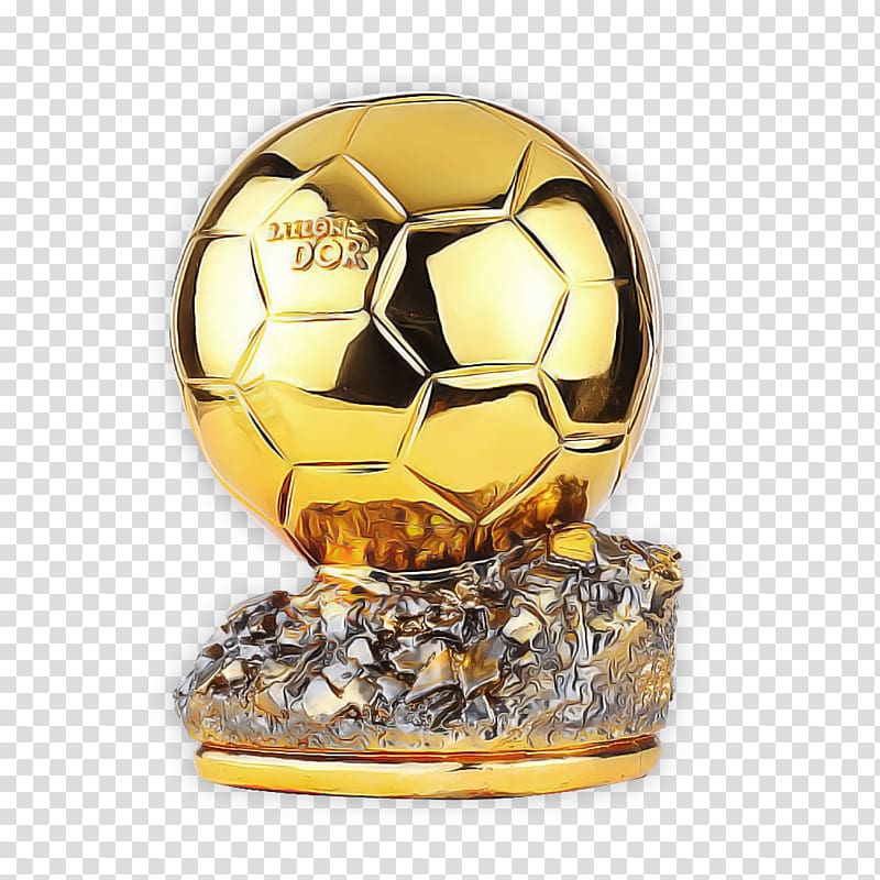 gold soccer trophy, Ballon d\'Or 2017 2014 FIFA Ballon d\'Or Ballon d\'Or 2016, balon transparent background PNG clipart