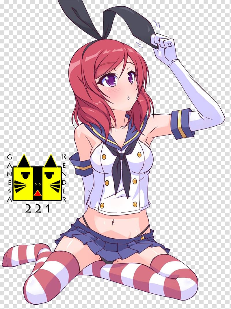 Maki Nishikino Anime Kantai Collection Misa Amane Japanese idol, Anime transparent background PNG clipart