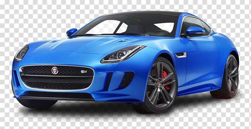 blue supercar portable network graphic, 2017 Jaguar F-TYPE 2016 Jaguar F-TYPE Coupe Car Jaguar F-TYPE British Design Edition, Blue Jaguar F TYPE Luxury Sports Car transparent background PNG clipart