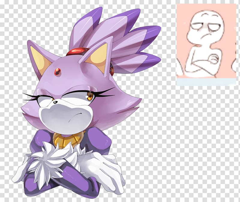 Sonic Forces Amy Rose Blaze the Cat Cartoon, blaze transparent background PNG clipart