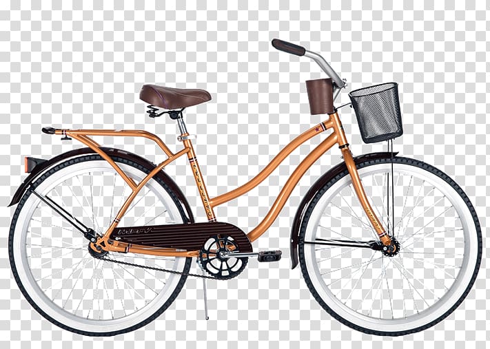 Huffy Cruiser bicycle Vintage clothing Panama Jack, Bicycle transparent background PNG clipart