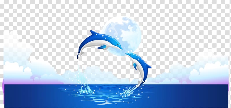 Blue, Small fresh blue dolphin transparent background PNG clipart