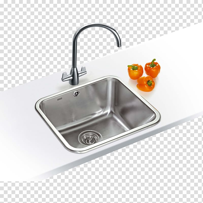 Tap kitchen sink Franke Stainless steel, Steel dish transparent background PNG clipart