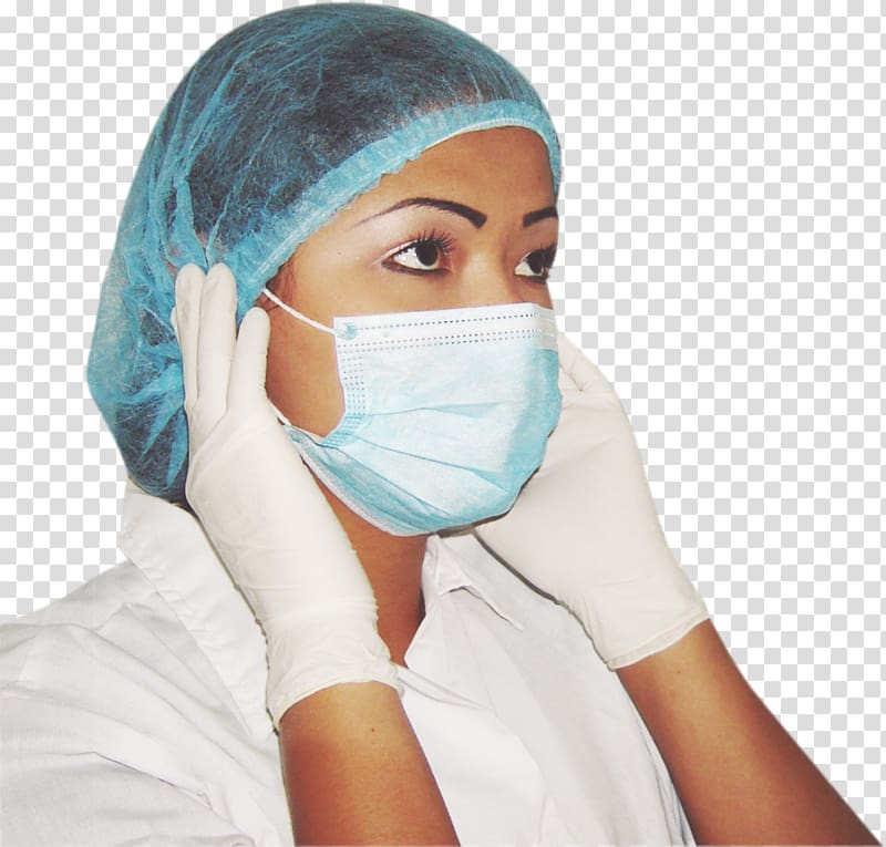 Medical glove 2009 flu pandemic Bonnet Respirator, Identification transparent background PNG clipart