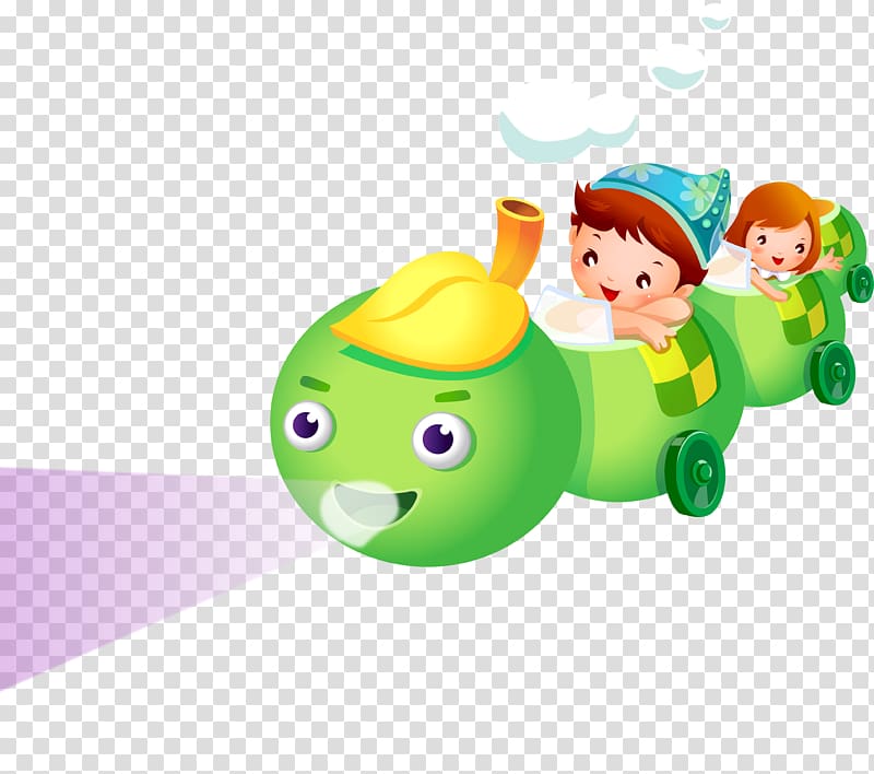 Children\'s Day Paper Train, kids transparent background PNG clipart