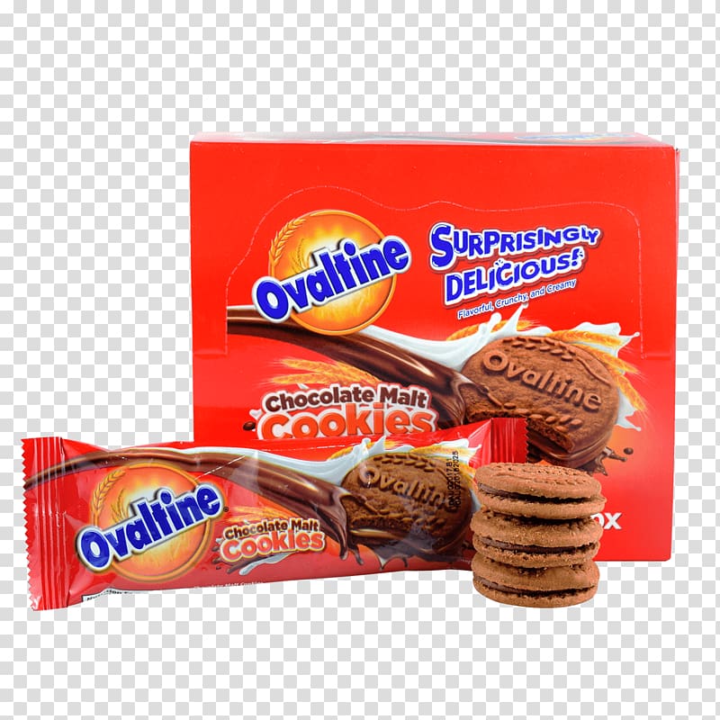 Ovaltine Malted milk Wafer Biscuits, chocolate transparent background PNG clipart