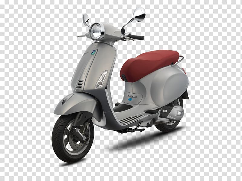 Scooter Piaggio Vespa GTS Vespa Primavera, scooter transparent background PNG clipart