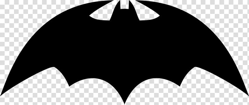 Silhouette Headgear Character Line , batman and robin logo transparent background PNG clipart