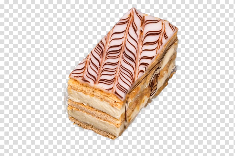 Mille-feuille Puff pastry Pastry cream Vanilla, vanilla transparent background PNG clipart