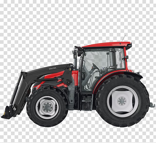 Wheel Forklift Tractor Valtra Machine, tractor transparent background PNG clipart