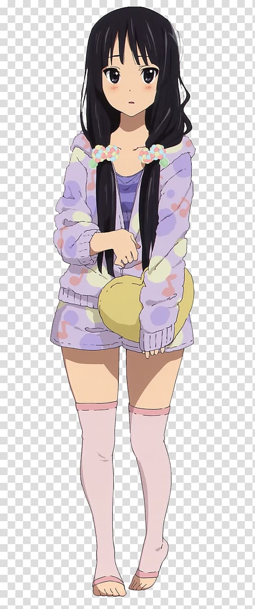 Mio Akiyama Yui Hirasawa Azusa Nakano K-On! Ritsu Tainaka, Anime transparent background PNG clipart