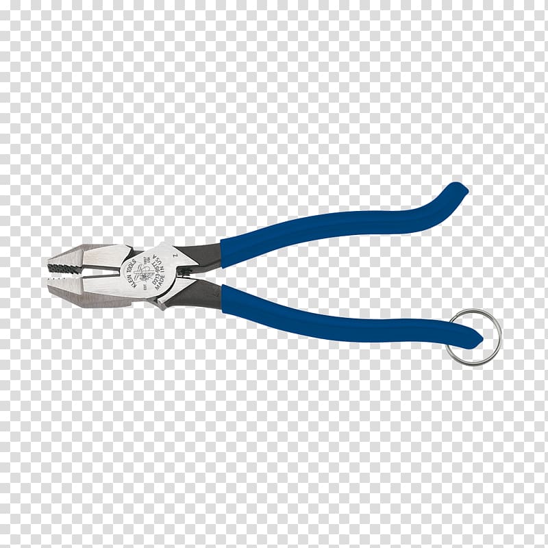 Hand tool Pliers Klein Tools Ironworker, Pliers transparent background PNG clipart