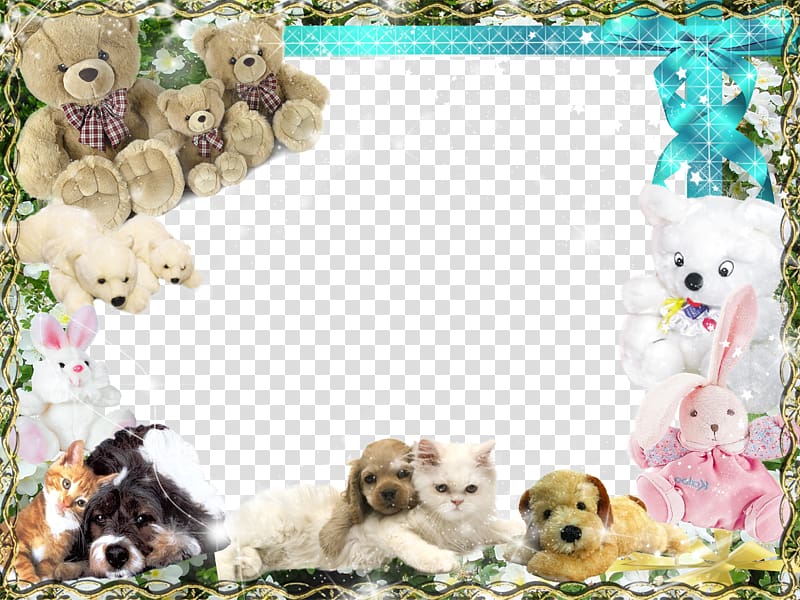 assorted item border, Dog frame, Mood Frame transparent background PNG clipart