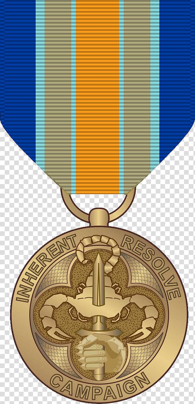 Operation Inherent Resolve United States Department of Defense Inherent Resolve Campaign Medal, medal originality transparent background PNG clipart