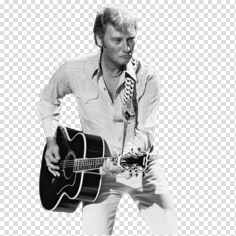 Johnny Hallyday Musician Singer-songwriter Guitar Actor, guitar transparent background PNG clipart