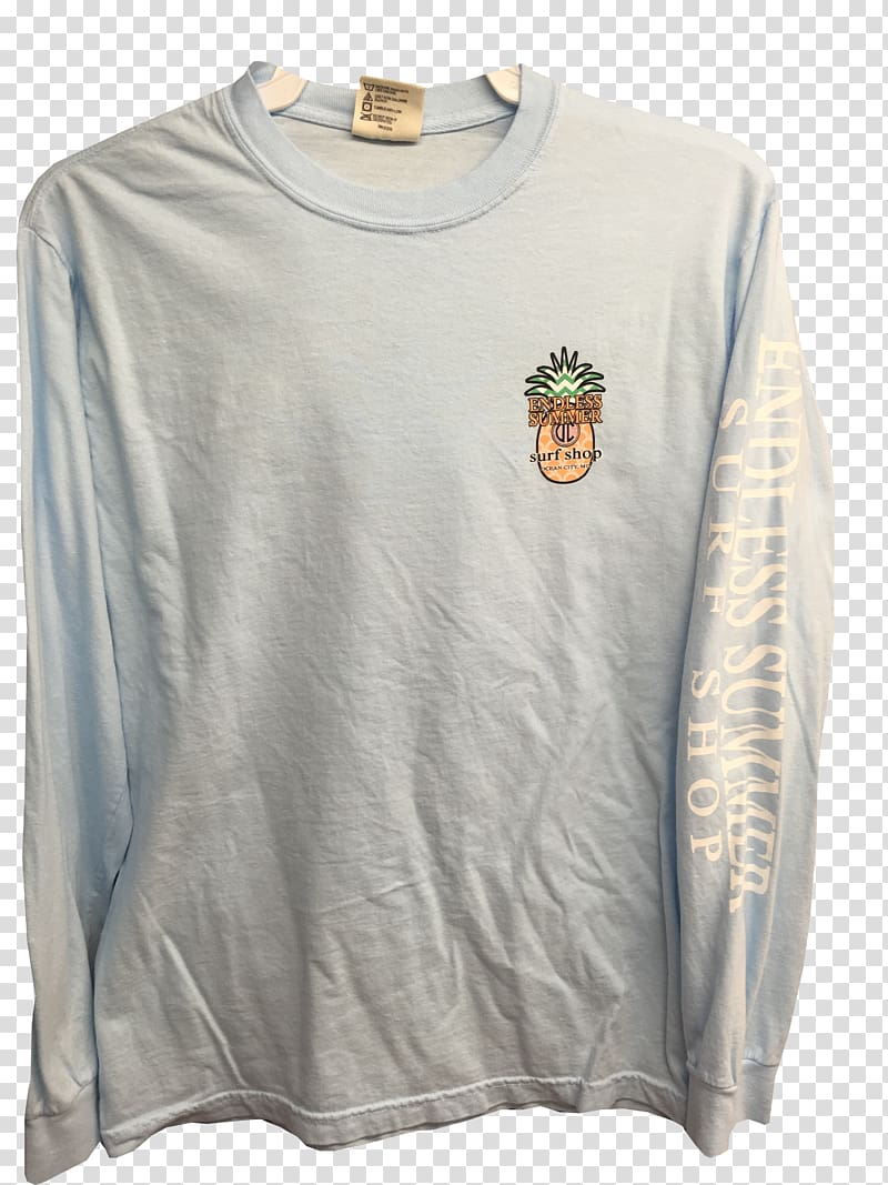 Long-sleeved T-shirt Long-sleeved T-shirt Endless Summer Surf Shop, T-shirt transparent background PNG clipart