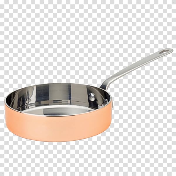 Frying pan Tableware Copper Cookware Stainless steel, copper kitchenware transparent background PNG clipart