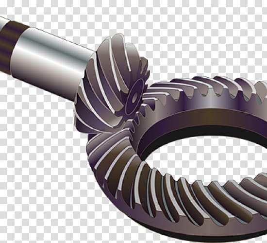 Spiral bevel gear Gear train Differential, pinion transparent background PNG clipart