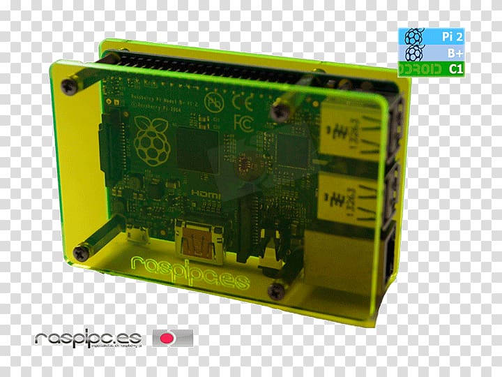 Raspberry Pi 3 Yellow Electronics Color, rack transparent background PNG clipart