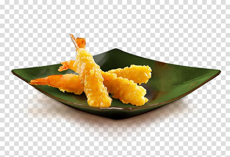 Tempura Japanese Cuisine Asian cuisine Sukiyaki, shrimps transparent background PNG clipart