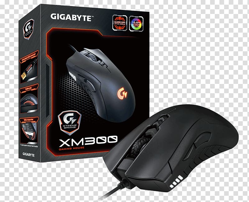 Computer mouse Gigabyte Technology Intel Graphics Cards & Video Adapters Black 9, Computer Mouse transparent background PNG clipart