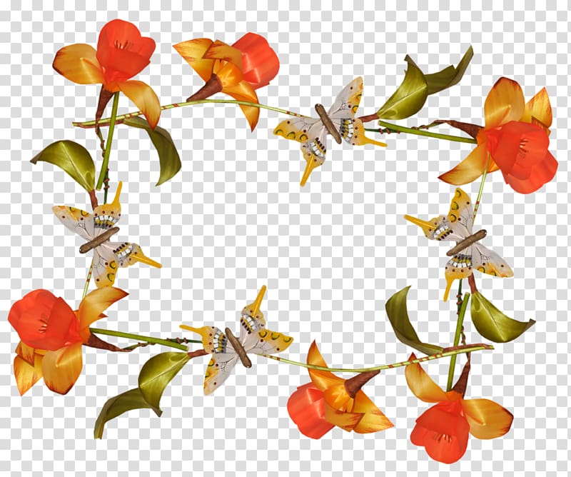 Frames Flower Autumn , champignon transparent background PNG clipart