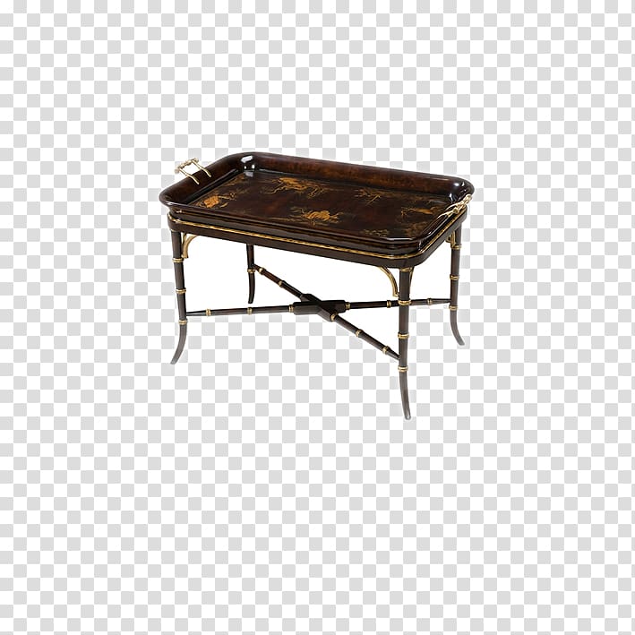 Coffee table Nightstand Furniture Tray, European-style wooden tables transparent background PNG clipart