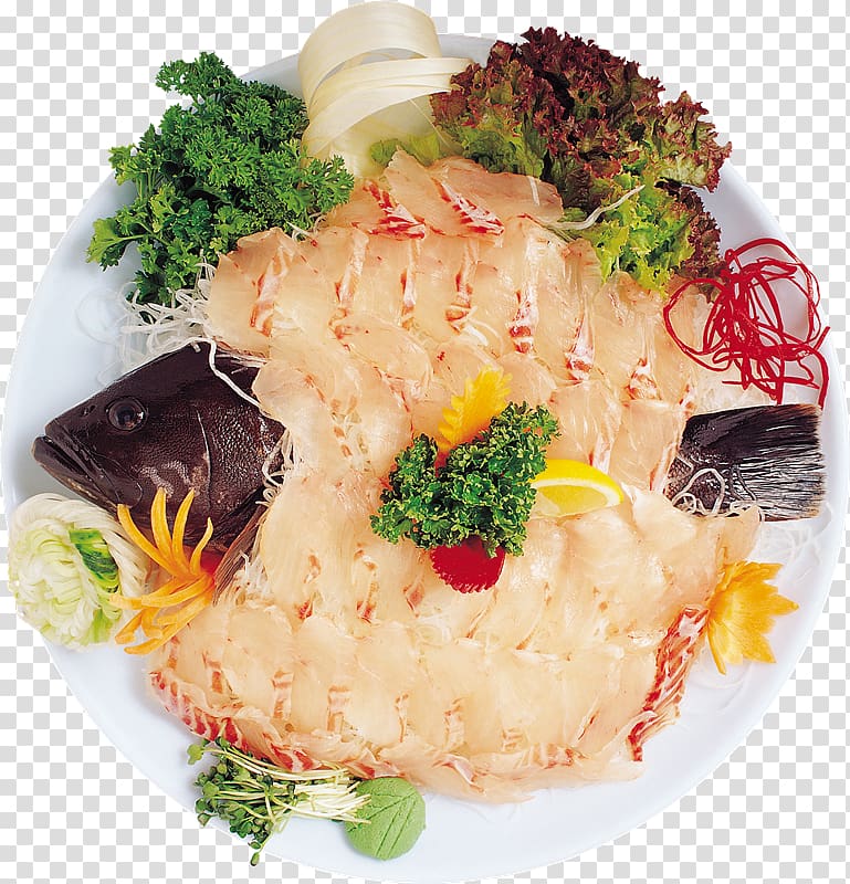 Fish and chips Maeun-tang Side dish Sushi Seafood, platos transparent background PNG clipart