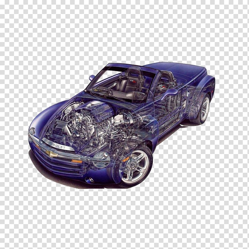 2003 Chevrolet SSR Pickup truck Car Chevrolet Chevelle, Chevrolet scenograph transparent background PNG clipart