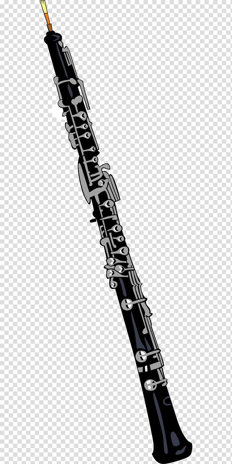 Oboe Musical Instruments , western musical instruments transparent background PNG clipart