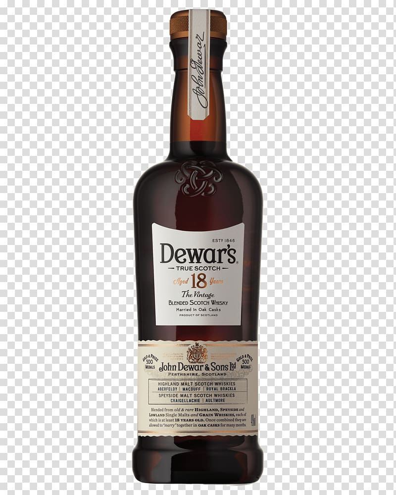 Scotch whisky Blended whiskey Chivas Regal Single malt whisky, 18 years old transparent background PNG clipart