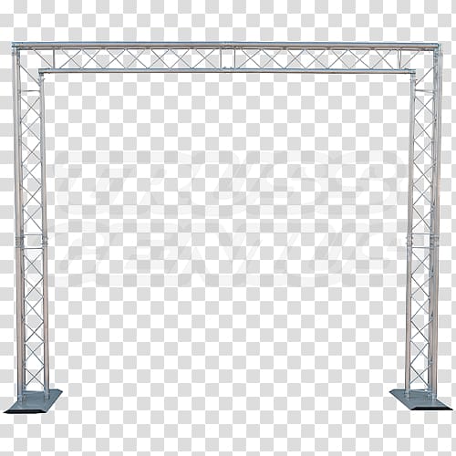 gray metal stage thrusts, Global Truss System Cross bracing Steel, truss logo transparent background PNG clipart