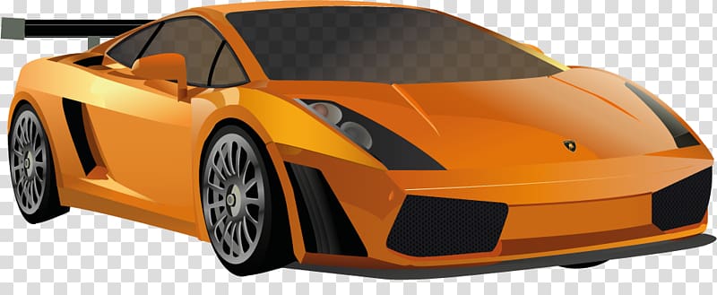 2010 Lamborghini Gallardo Lamborghini Aventador Car Lamborghini Huracxe1n, Yellow sports car transparent background PNG clipart