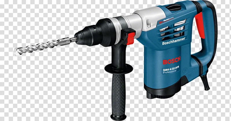 Hammer drill SDS Augers Robert Bosch GmbH Bosch Power Tools, cordless heat gun transparent background PNG clipart