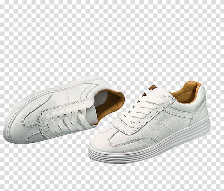 Skate shoe Sneakers Footwear, Wild white shoes sports shoes material transparent background PNG clipart